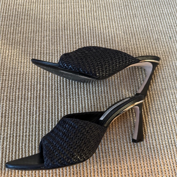 Victoria Beckham raffia mules sandal 36.5 - Picture 6 of 6